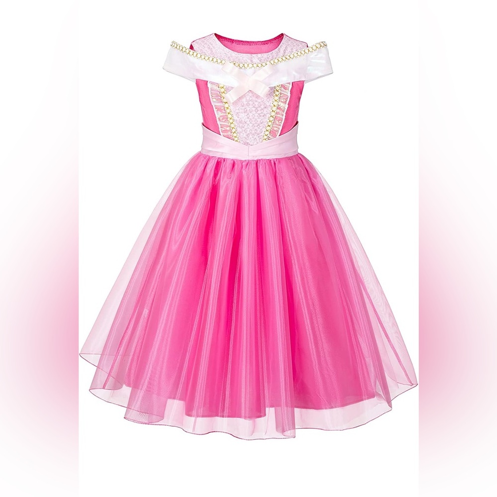 Girl’s off the shoulder dress